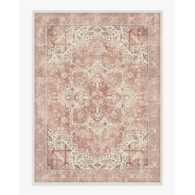Retro Gaming Rug - Koninklijk roze roze tapijt Traditionele slaapkamer