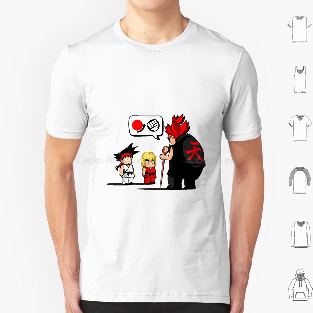 Retro Gaming Kent - Les 1 hadouken T-shirt Katoen Mannen