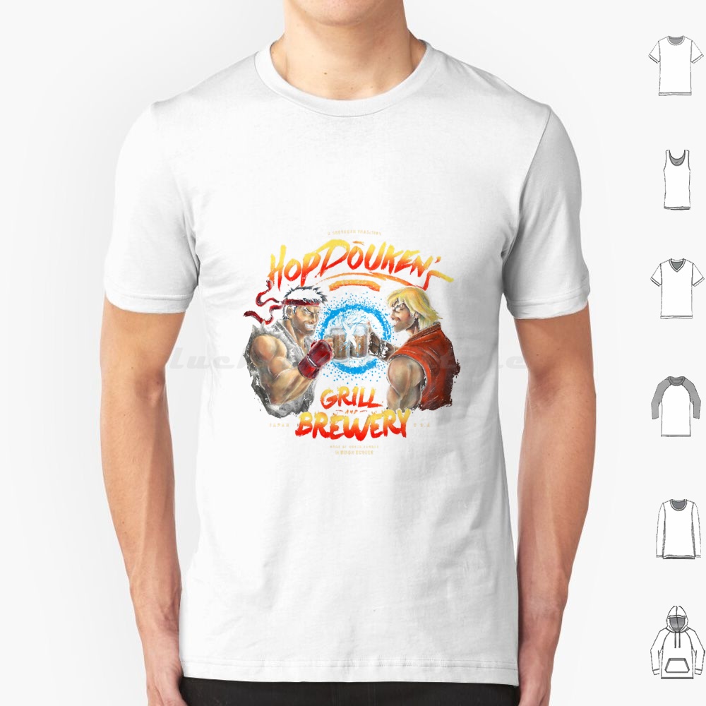 Retro Gaming Kent - Hop Douken's T-shirt 6xl Katoen Cool