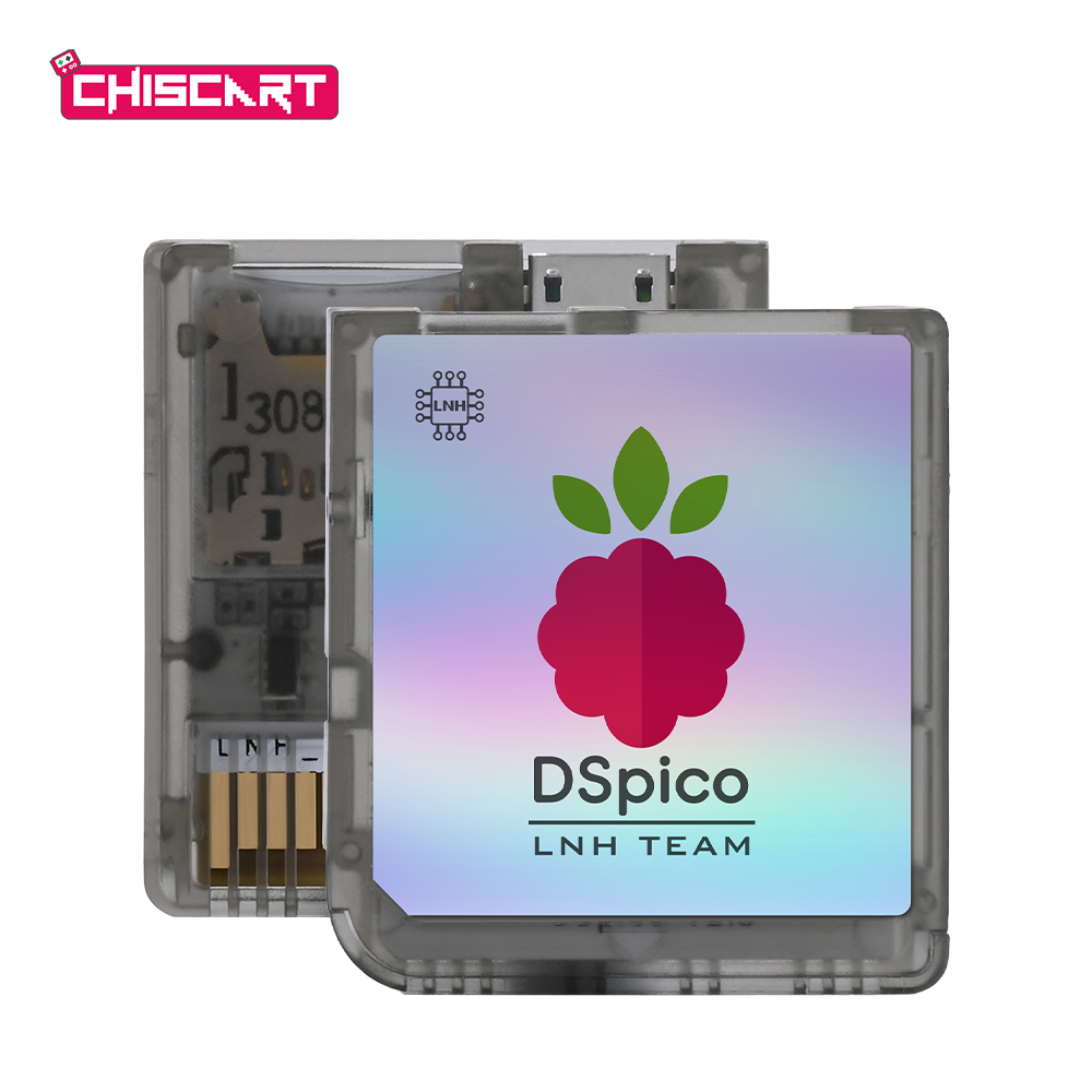 Retro Gaming Usb Stick - Chiscart Transparante Frosted MicroUSB DSpico Game