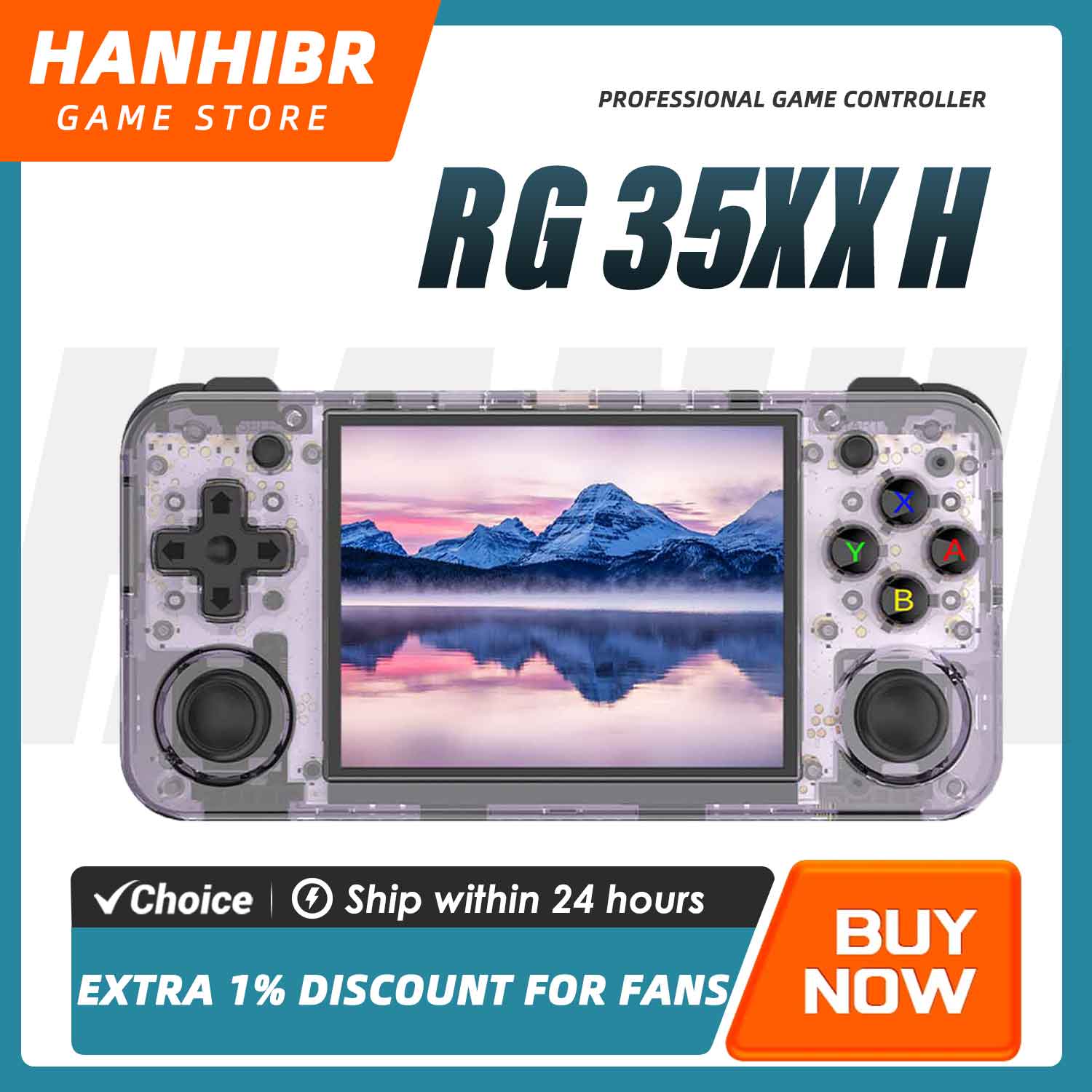 Retro Gaming Hdmi - ANBERNIC RG35XX H Horizontale Retro Gameconsole
