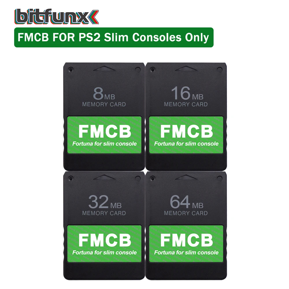 Retro Gaming Usb Stick - BitFunx Fortuna FMCB gratis McBoot-geheugenkaart voor