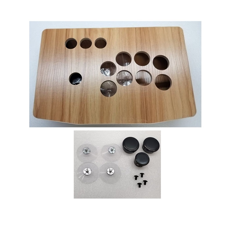 Retro Gaming Cabinet - Lege houten kist voor Arcade Game