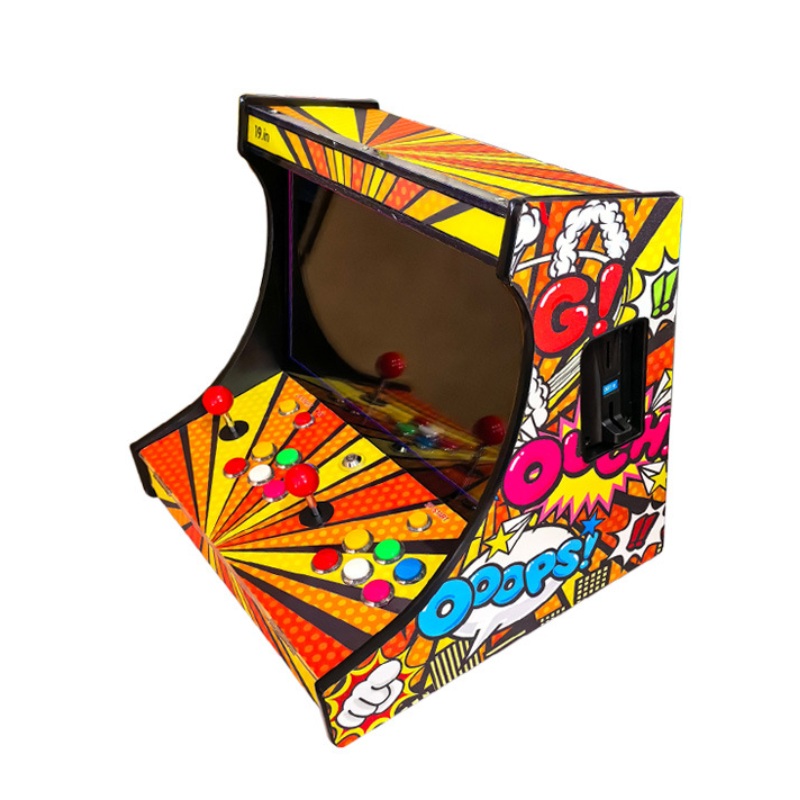 Retro Gaming Cabinet - 19 Inch LCD Bartop, 2-speler arcade
