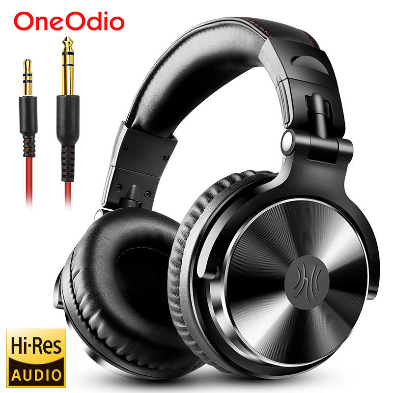 Retro Gaming Headset - Oneodio Over Ear-koptelefoon Hifi Studio DJ-hoofdtelefoon
