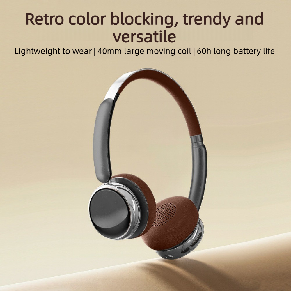 Retro Gaming Headset - Retro Mead Kleurrijke Hoofdtelefoon Bluetooth 5.4