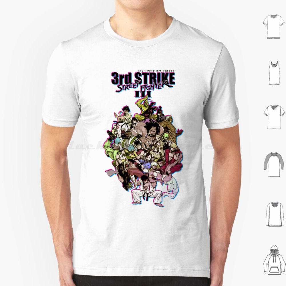 Retro Gaming Kent - Derde Strike T-shirt 6xl Katoen Cool