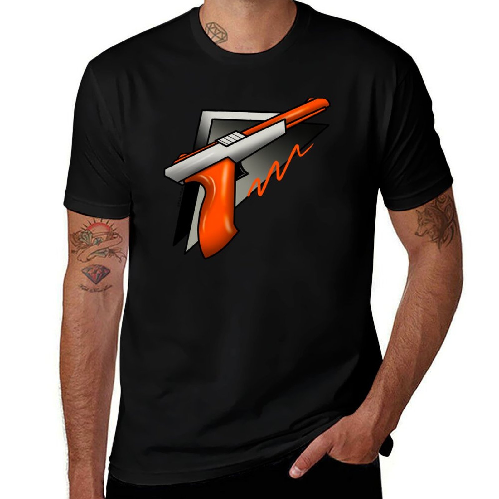 Retro Gaming Festival - Vintage retro gaming controller lichtpistool T-shirt