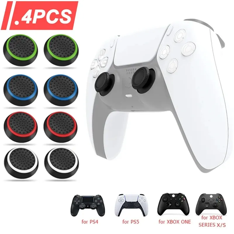 Retro Gaming Usb Stick - Nieuwe 4-delige siliconen thumbstick grip caps,