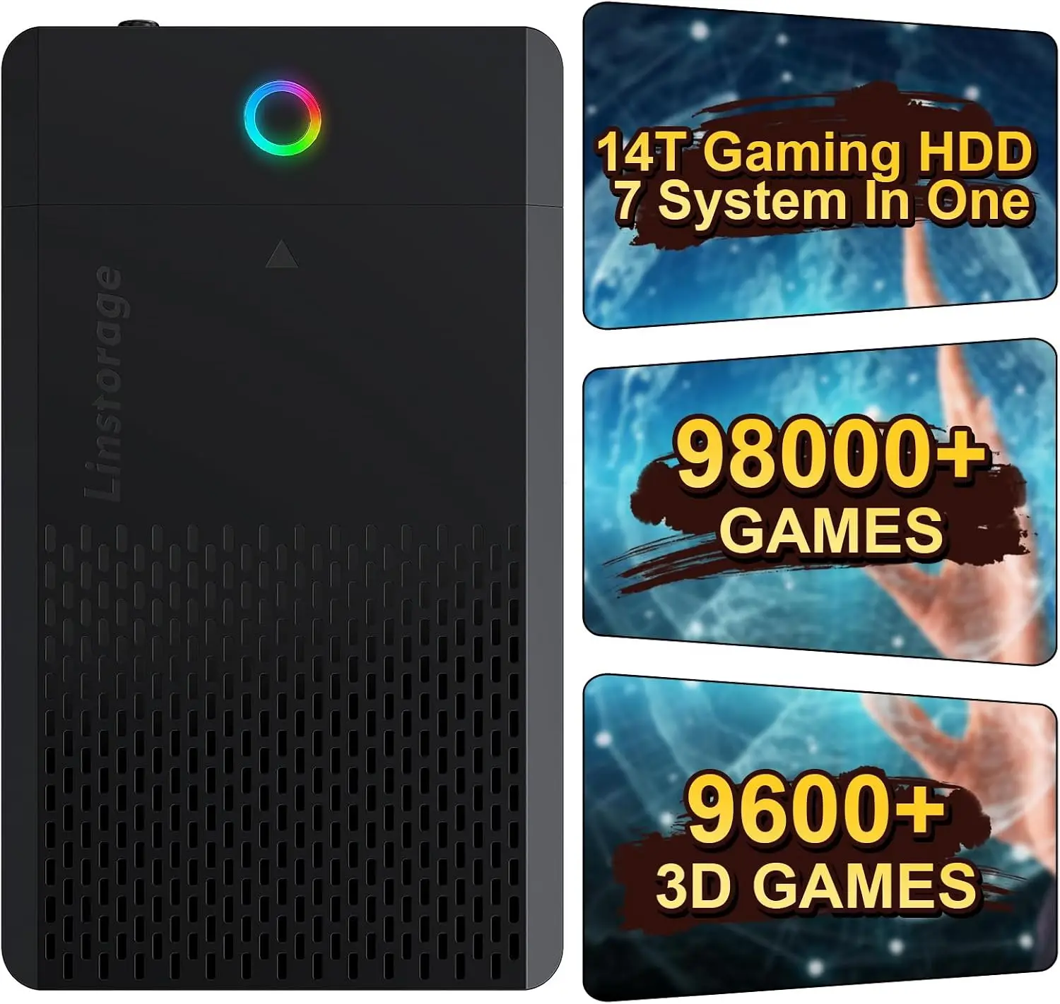 Retro Gaming Hard Drive - NIEUWE 14TB Retro Gaming Harde Schijf